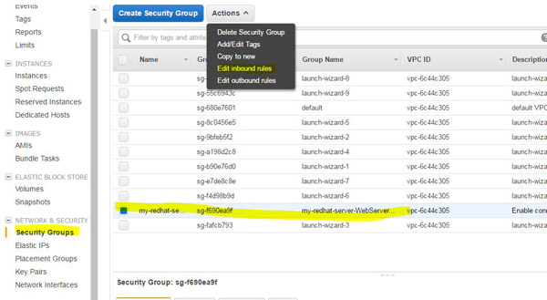 如何在AWS EC2的Linux服务器上开放一个端口 如何在AWS EC2的Linux服务器上开放一个端口